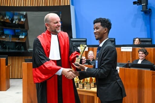 Mogadishu University’s Faculty of Sharia and Law students secured the best speaker position in preliminary rounds in the fiercely competitive All African Moot Court Competition